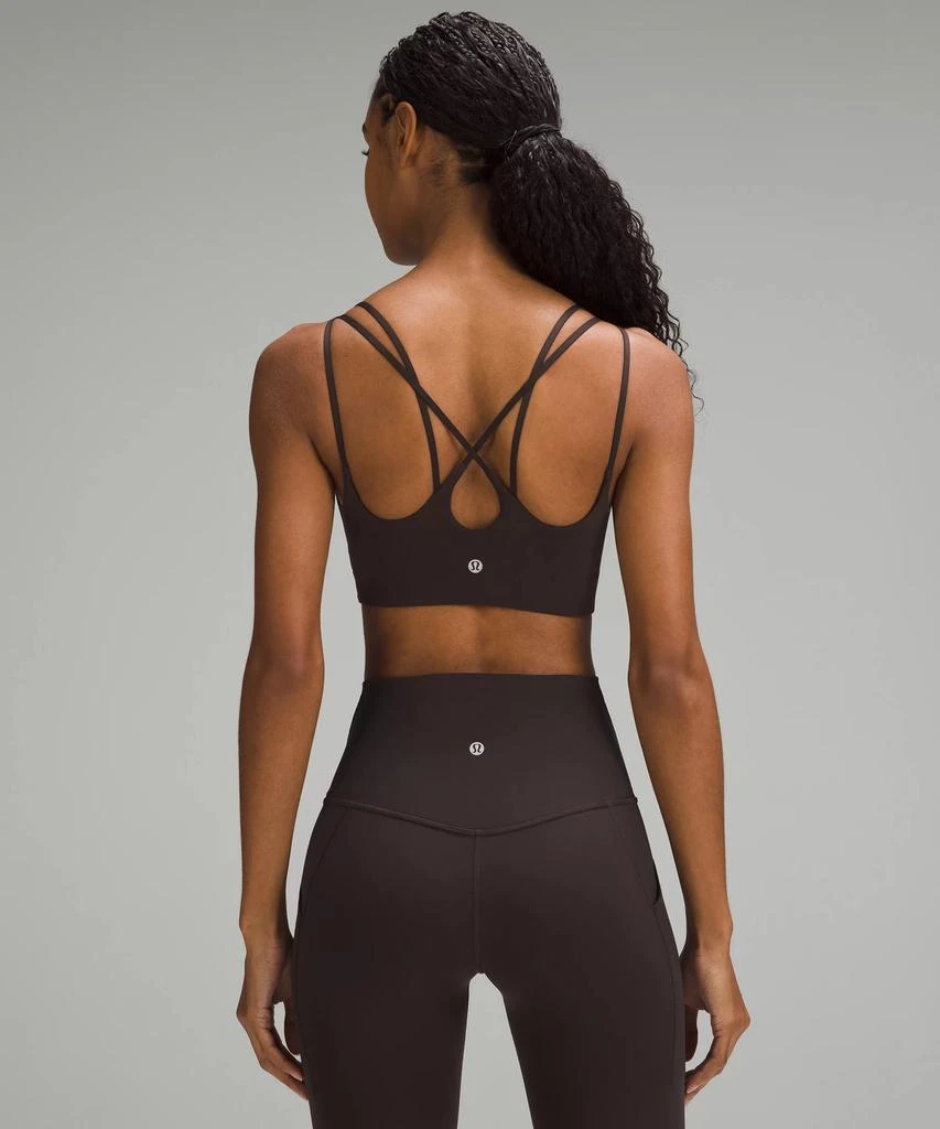 商品Lululemon|Ribbed Nulu Strappy Yoga Bra *Light Support, A/B Cup,价格¥316,第4张图片详细描述