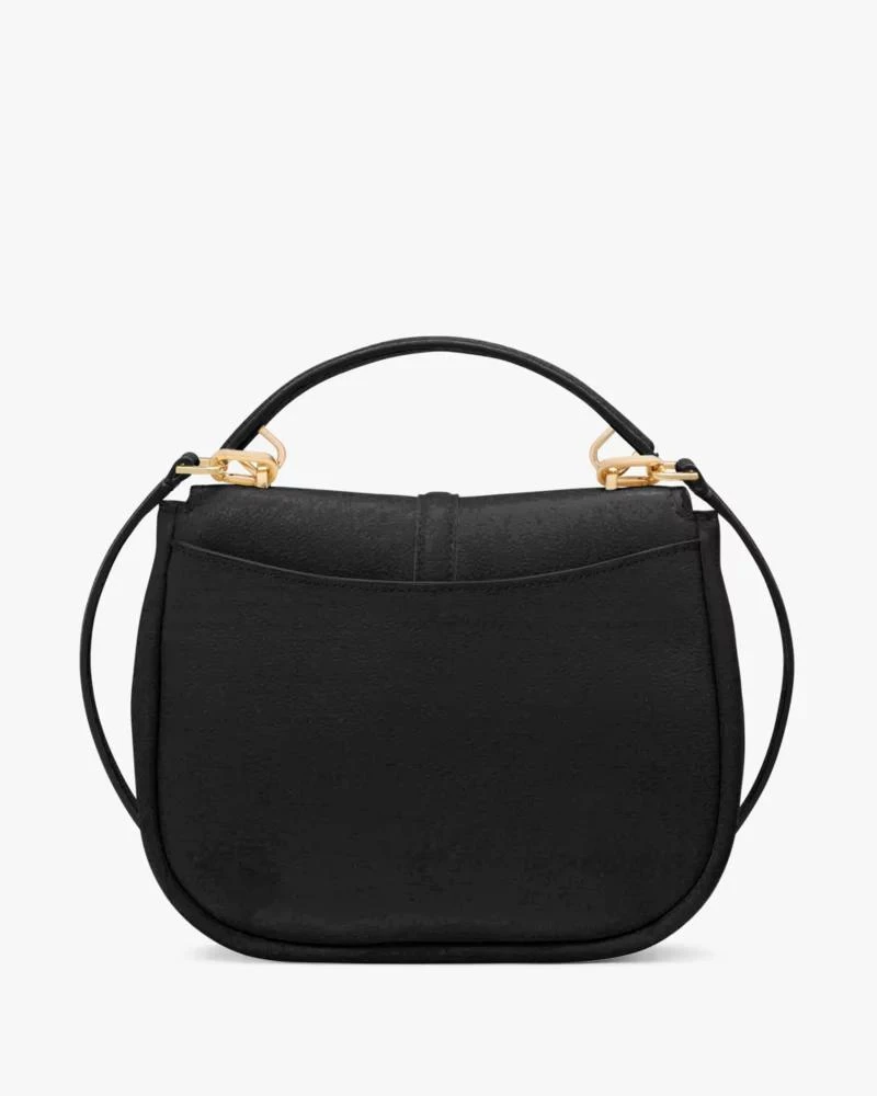 商品Kate Spade|Kayla Pebbled Leather Saddle Bag,价格¥847,第5张图片详细描述