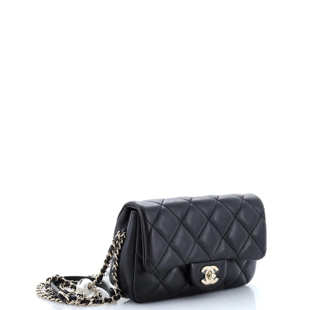 商品[二手商品] Chanel|My Precious Pearls Chain Flap Bag Quilted Lambskin Small,价格¥38443,第3张图片详细描述