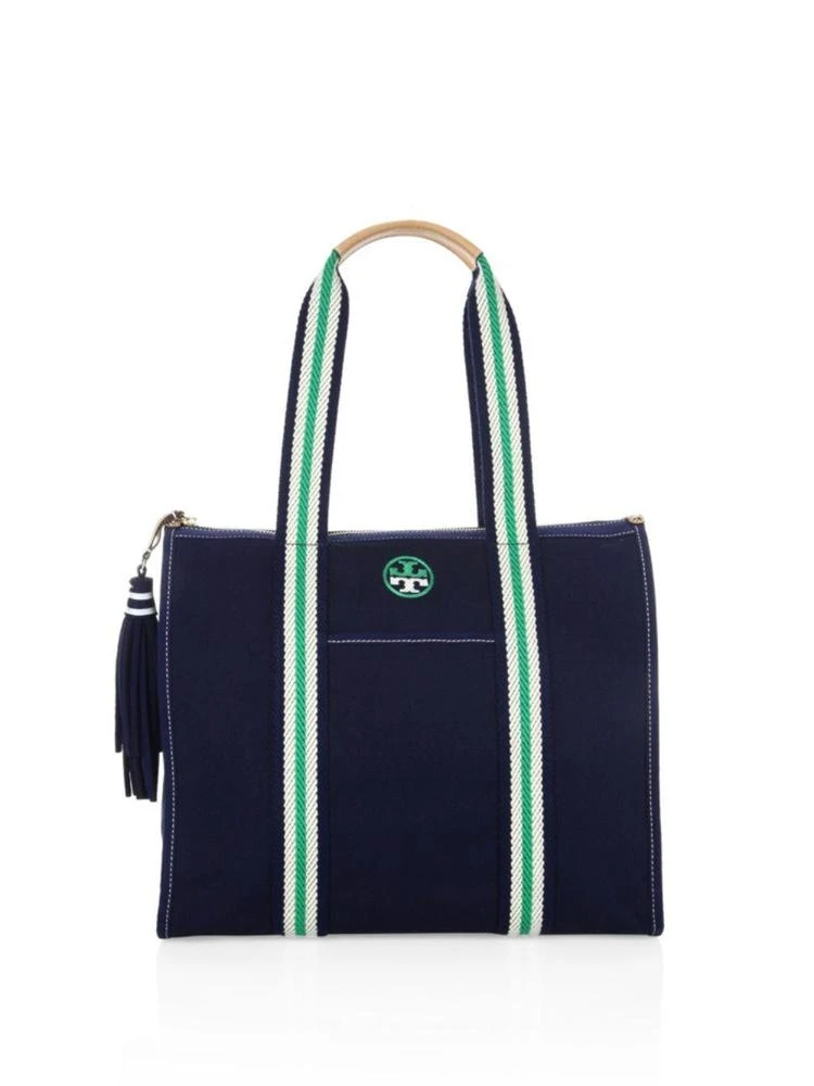 商品Tory Burch|Embroidered-T Tote,价格¥1896,第1张图片