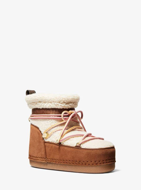 商品Michael Kors|Zelda Sherpa and Faux Suede Boot,价格¥726,第1张图片