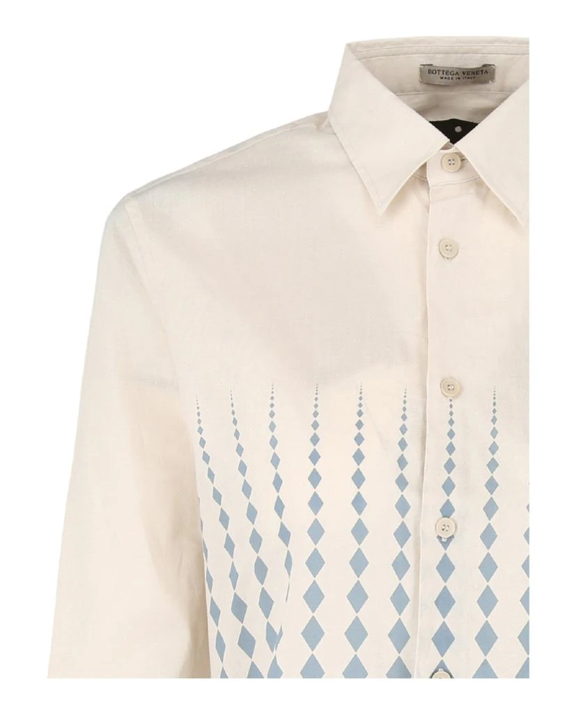商品Bottega Veneta|Geo Print Collared Shirt,价格¥1199,第3张图片详细描述