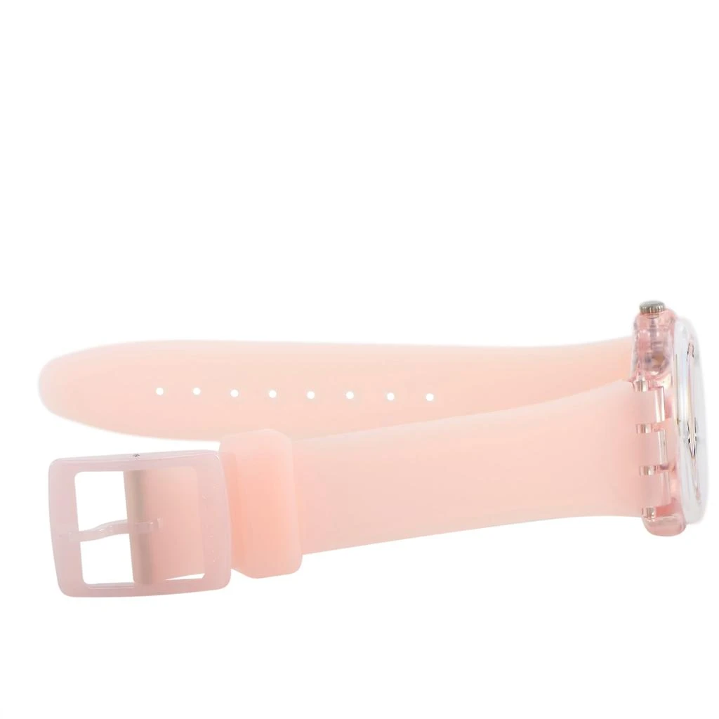 商品Swatch|Swatch Pink Board Silicone 34mm Unisex Watch GP158,价格¥466,第3张图片详细描述