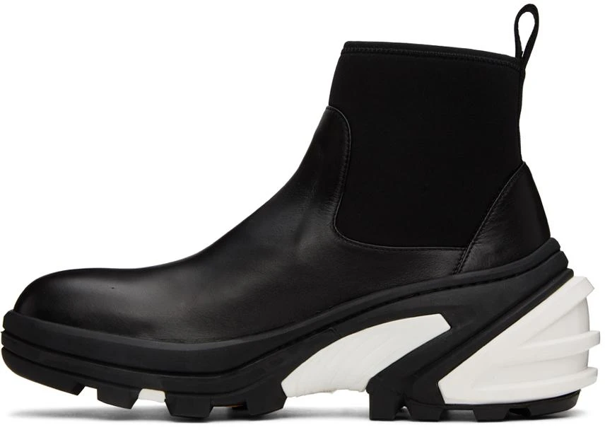 商品1017 ALYX 9SM|Black Leather Mid Chelsea Boots,价格¥5170,第3张图片详细描述