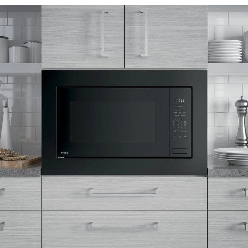 商品GE Profile|2.2 Cu. Ft. Black Built-In Microwave Oven,价格¥3867,第2张图片详细描述