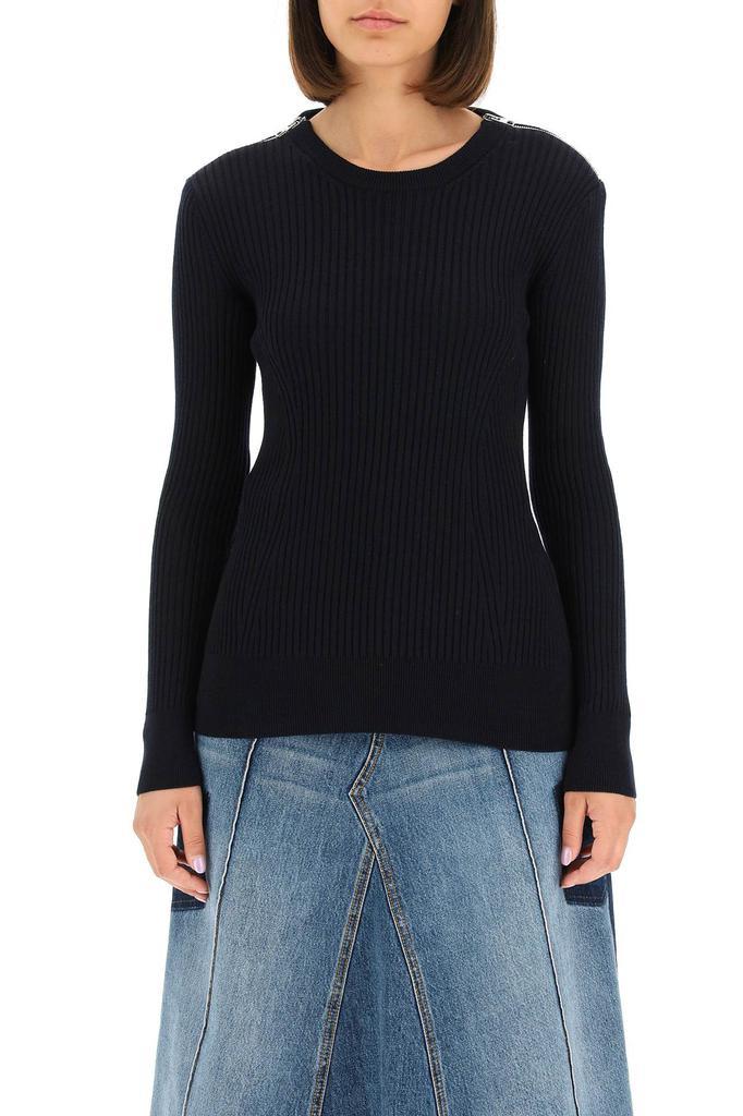 商品Alexander McQueen|Alexander mcqueen wool sweater with zip,价格¥3457,第4张图片详细描述