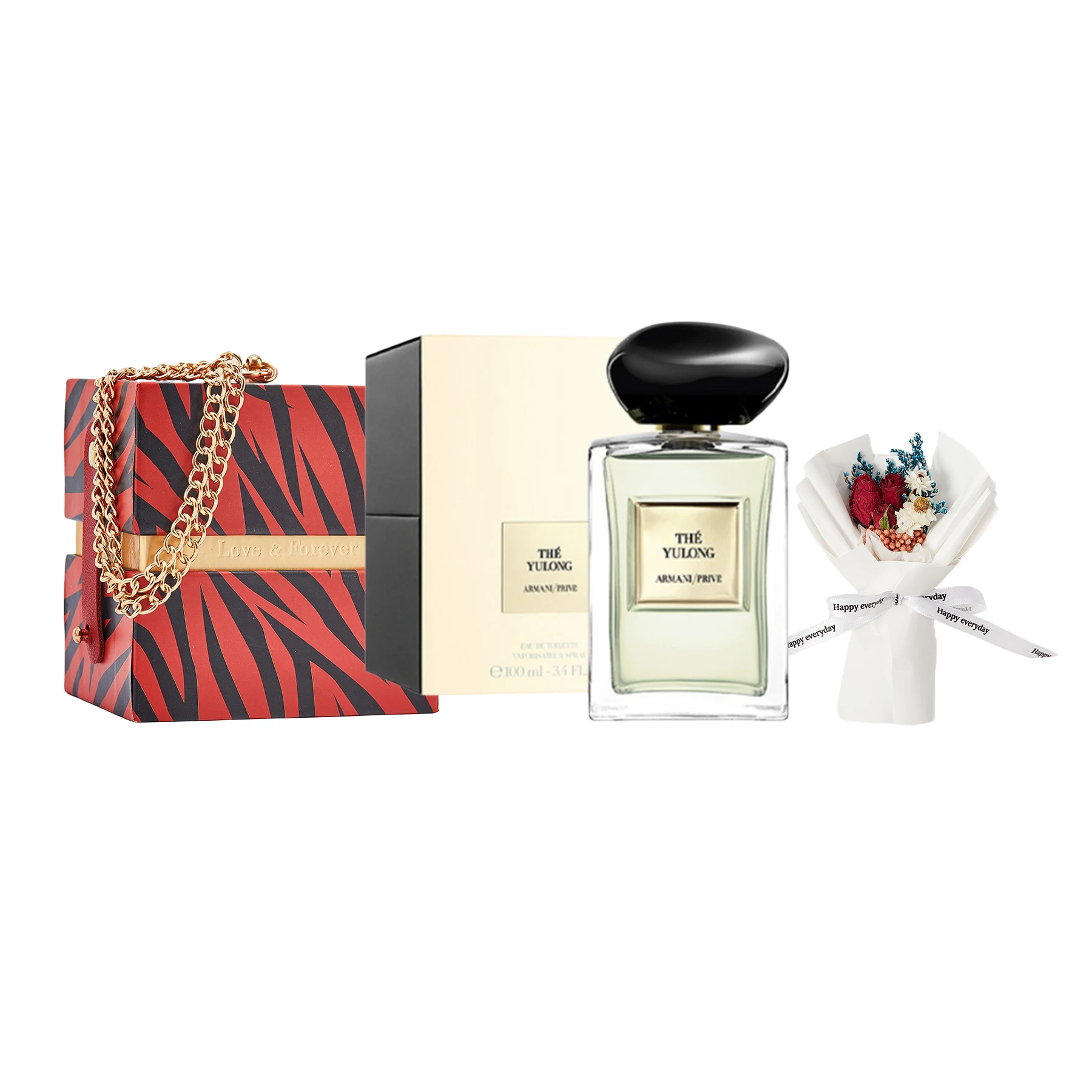 商品[国内直发] Giorgio Armani|阿玛尼 玉龙茶香/岩兰草 持久留香清新 香水红纹礼盒,价格¥1215,第3张图片详细描述