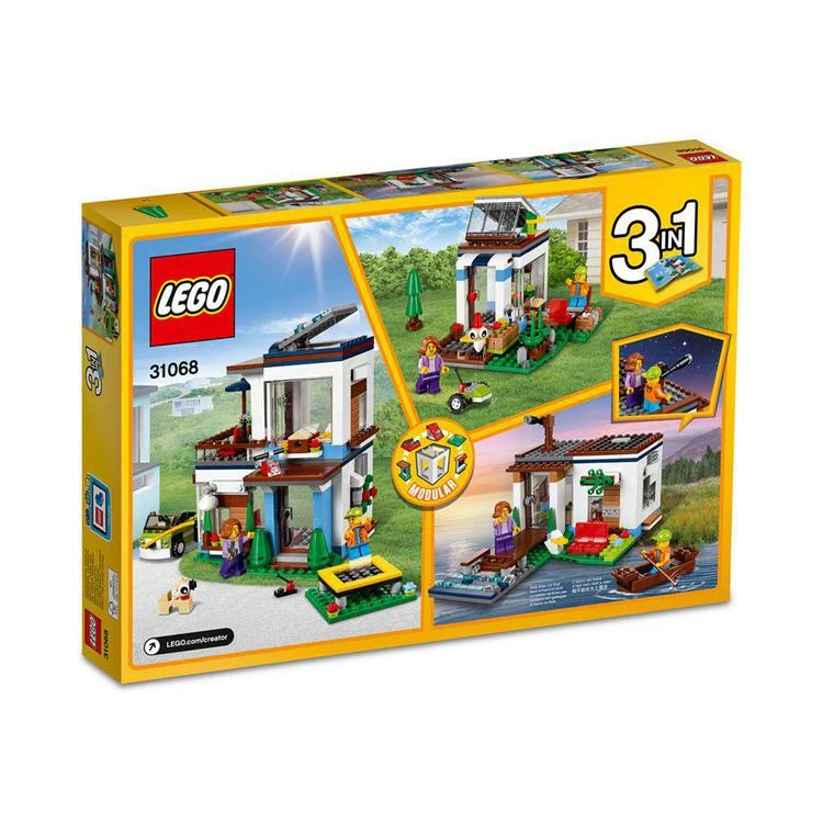 商品LEGO|386-Pc. Creator Modular Modern Home,价格¥224,第2张图片详细描述