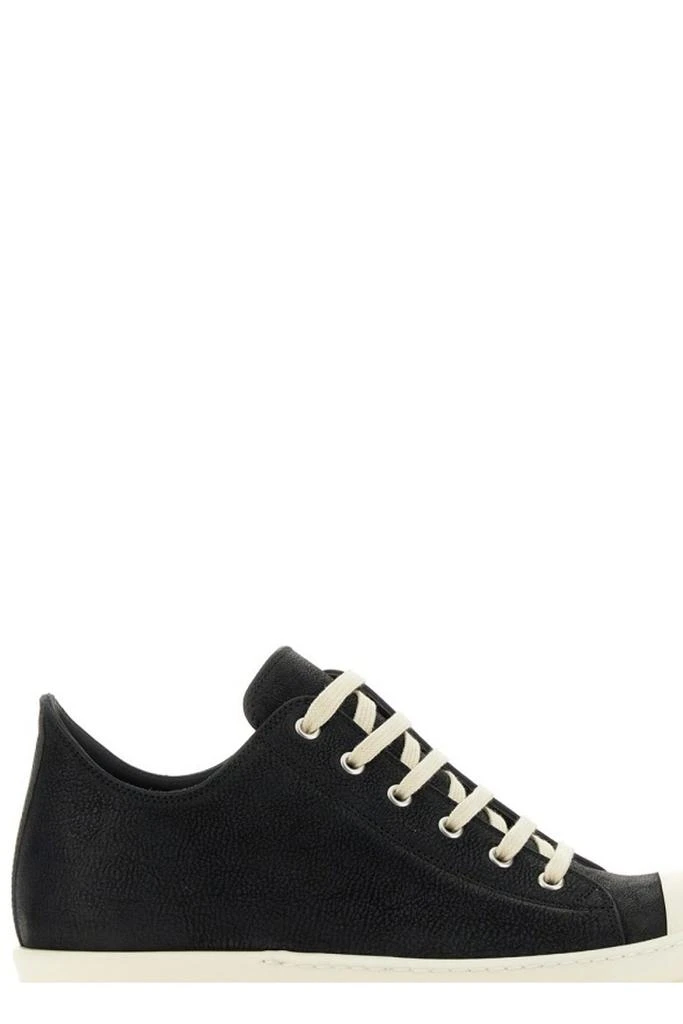 商品Rick Owens|Rick Owens Round-Toe Lace-Up Sneakers,价格¥6136,第1张图片