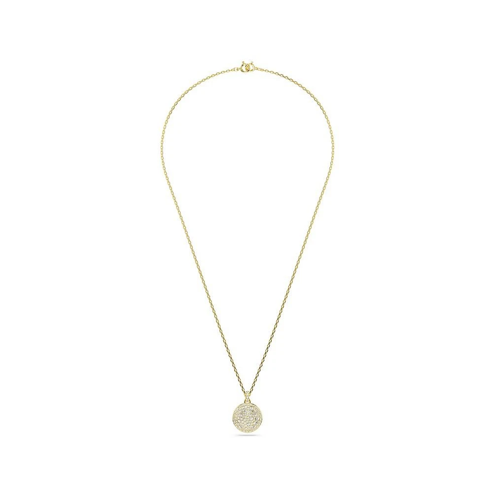 White, Rhodium Plated or Rose-Gold Tone or Gold-Tone Meteora Layered Pendant Necklace 商品