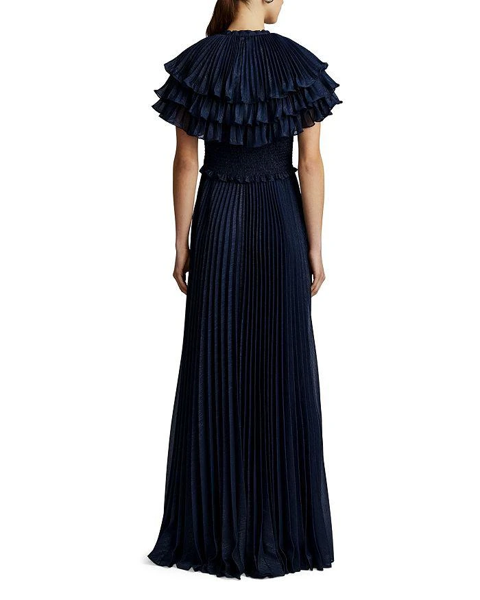商品Zac Posen|Pleated Cape Gown,价格¥3560,第3张图片详细描述