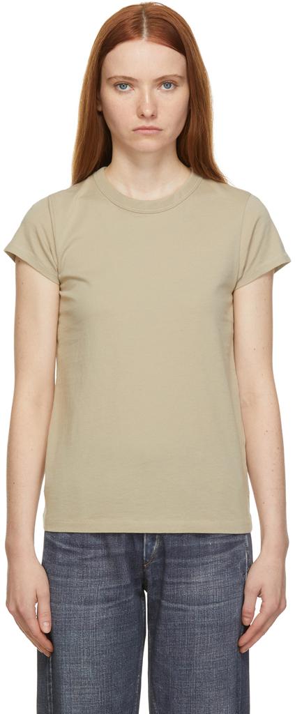 Beige 'The Garment Dye' T-Shirt商品第1张图片规格展示
