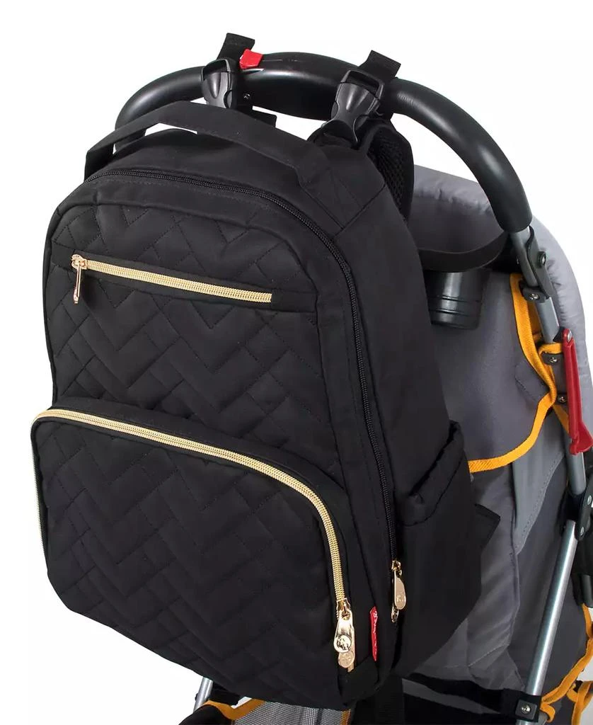 商品Fisher Price|Signature Quilt Diaper Backpack,价格¥311,第2张图片详细描述