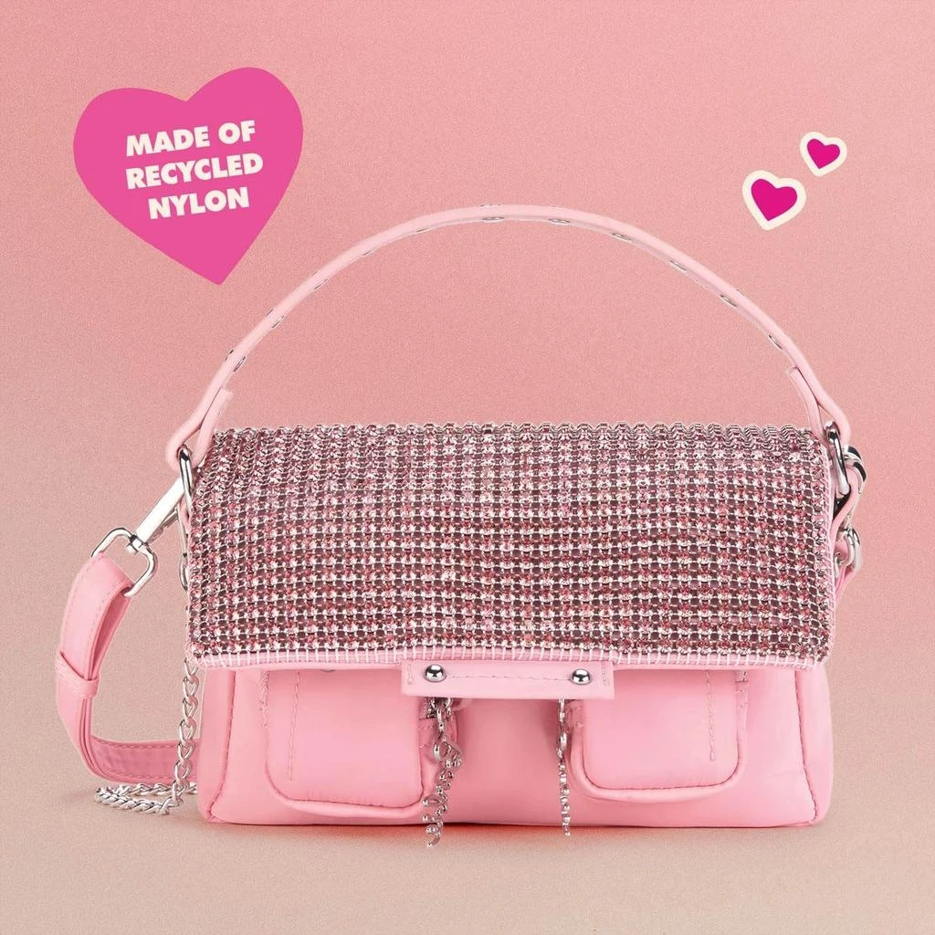 商品Nunoo|Núnoo Women's x Barbie Small Honey Crystal Bag - Pink,价格¥213,第1张图片