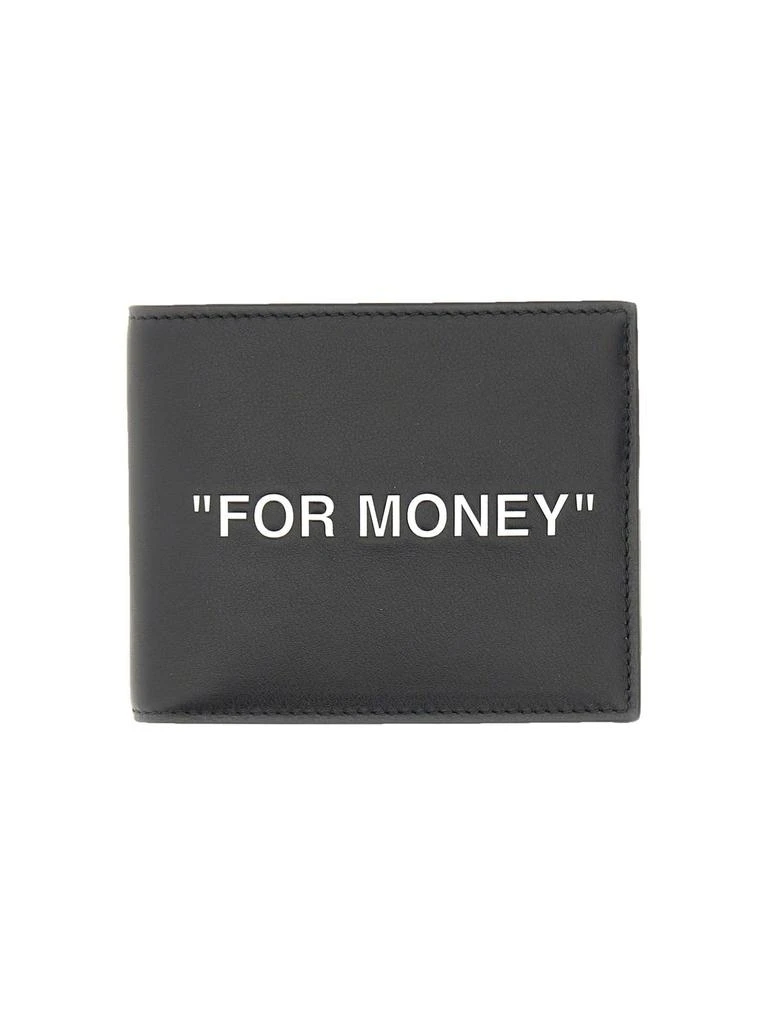 商品Off-White|Off-White Bi-folder For Money Portfolio - Men,价格¥3126,第1张图片