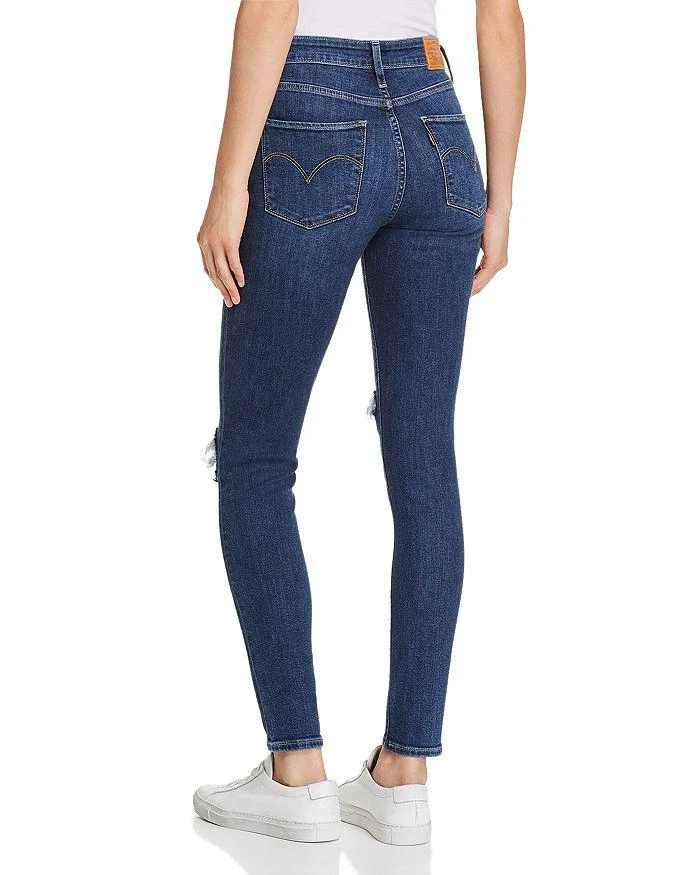 商品Levi's|721 High Rise Skinny Jeans in Indigo Luna,价格¥437,第3张图片详细描述