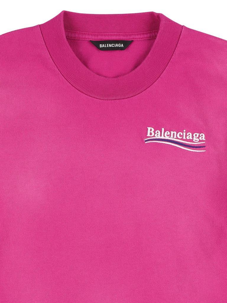 商品Balenciaga|Cotton Jersey S/s T-shirt,价格¥1848,第1张图片