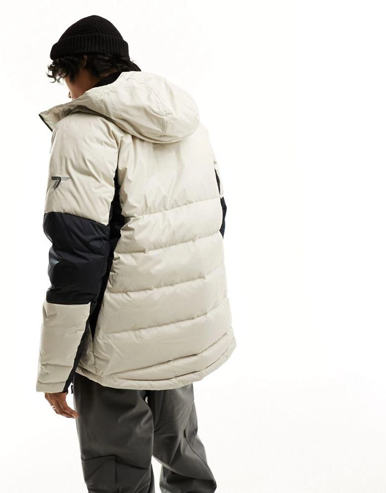 商品Columbia|Columbia Roaring Fork down ski jacket in stone,价格¥699,第4张图片详细描述