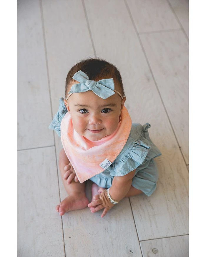 商品Copper Pearl|Girls' Bandana Bib Set, 4 Pk,价格¥164,第5张图片详细描述