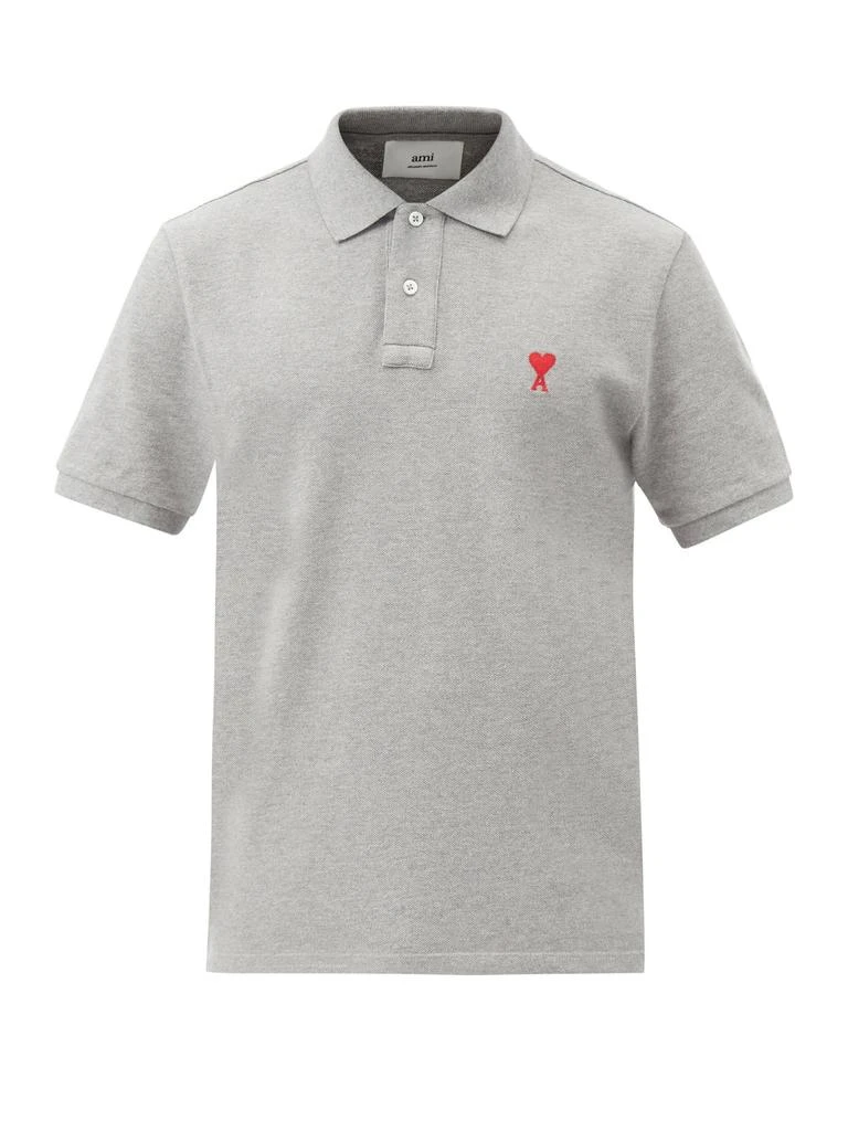 Logo-embroidered organic-cotton piqué polo shirt 商品