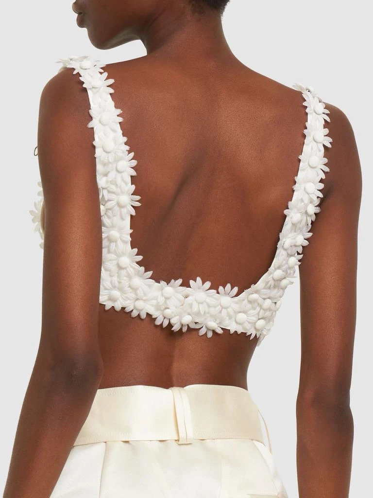 商品Rosie Assoulin|Marguerite Embellished Bra Top,价格¥8607,第2张图片详细描述