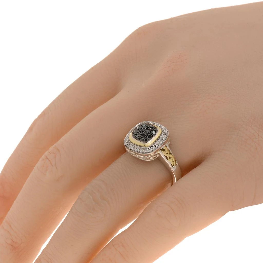 商品Charles Krypell|Charles Krypell Women's Sterling Silver and 18K Gold Ring,价格¥4312,第2张图片详细描述