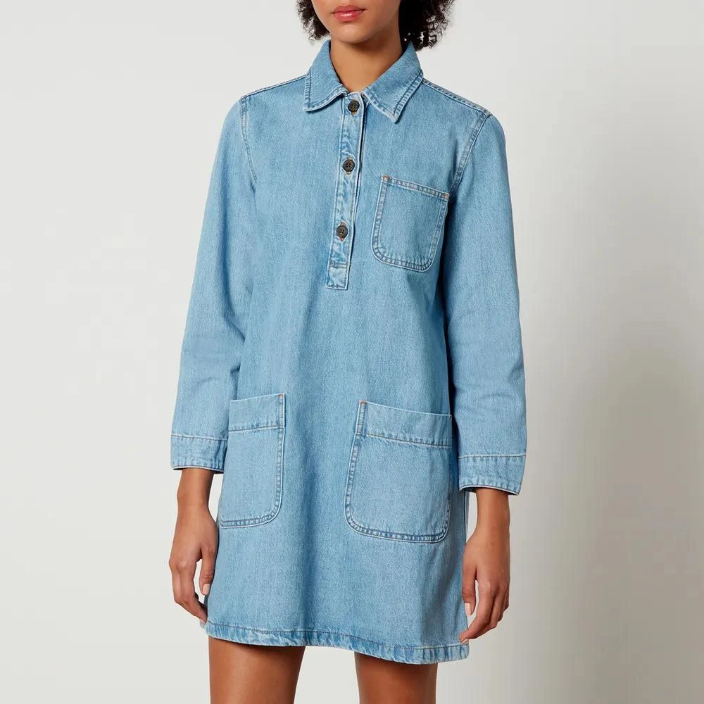 商品A.P.C.|A.P.C Aurelia Denim Mini Dress,价格¥2779,第1张图片