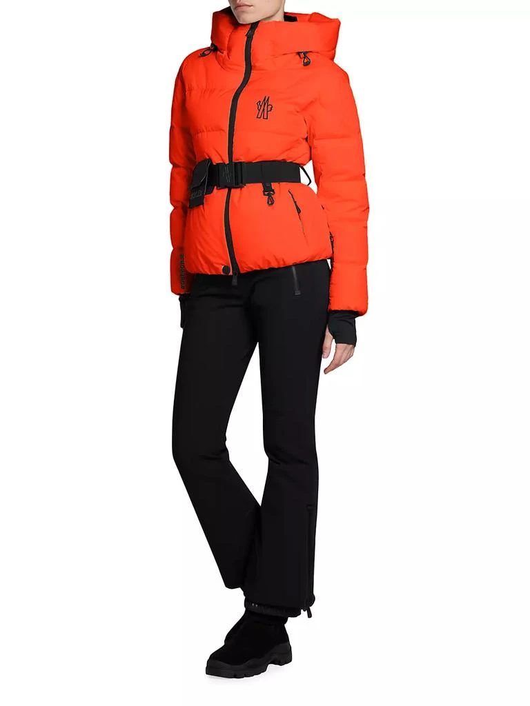 商品Moncler|Performance & Style Bouquetin Belted Down Jacket,价格¥16131,第2张图片详细描述