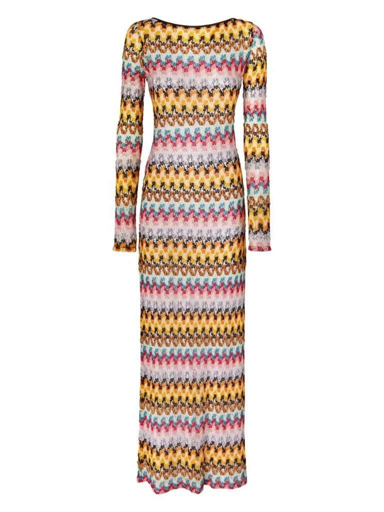 商品Missoni|Missoni Maxi Dress In Zigzag Fabric,价格¥5284,第1张图片