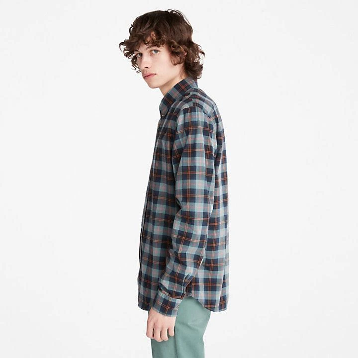 商品Timberland|Eastham River Stretch Checked Shirt for Men in Green,价格¥442,第4张图片详细描述