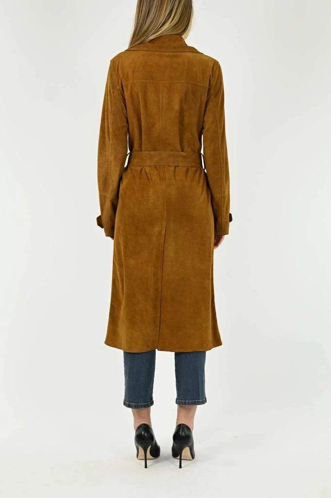 商品FAY|Fay Double-breasted Trench Coat With Gancio,价格¥15975,第2张图片详细描述