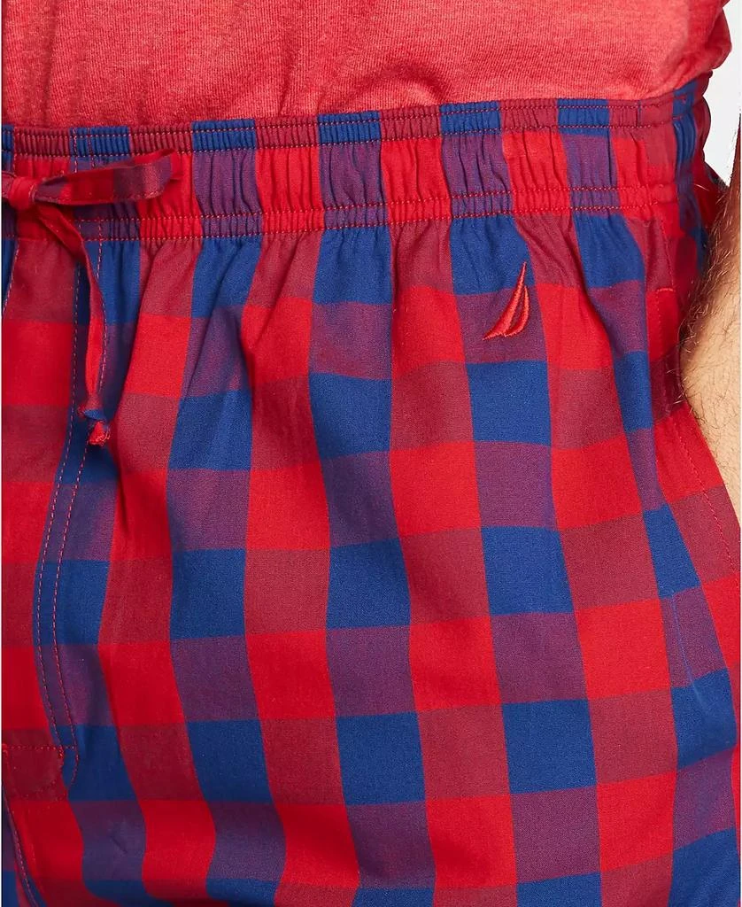 商品Nautica|Men's Cotton Plaid Pajama Pants,价格¥146,第3张图片详细描述