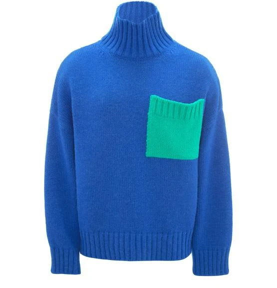 商品JW Anderson|贴袋高领针织套衫,价格¥5339,第1张图片