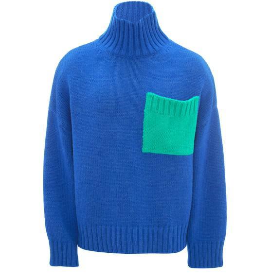 商品JW Anderson|贴袋高领针织套衫,价格¥5002,第4张图片详细描述