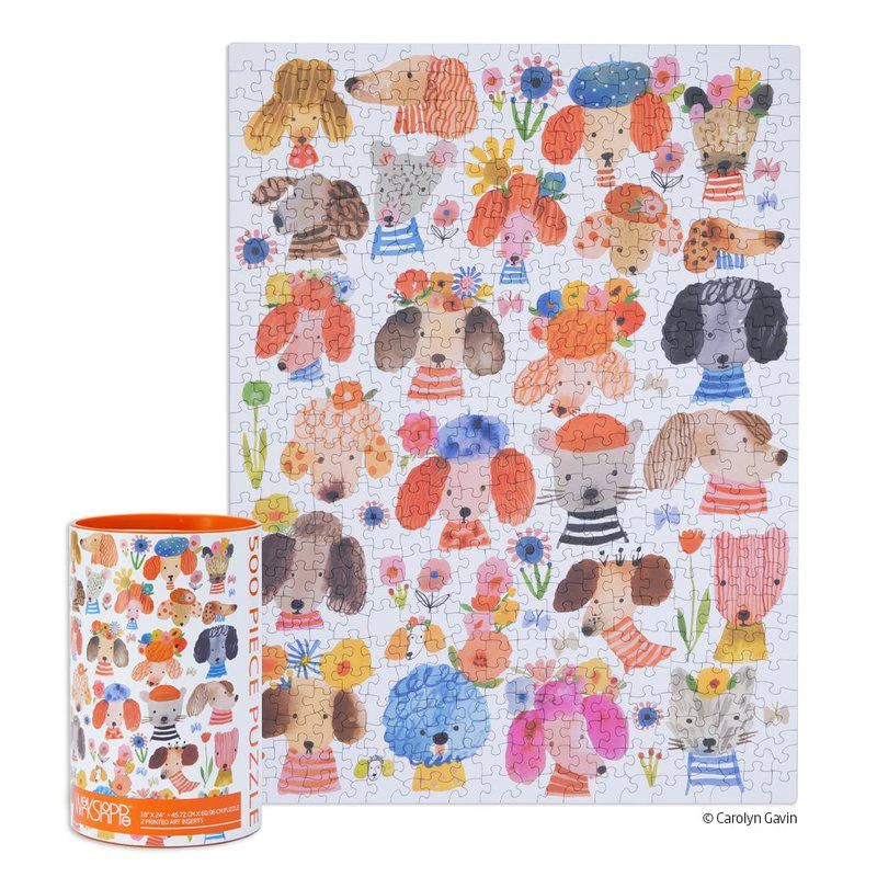 商品Werkshoppe|Dog Eared 500 Piece Puzzle,价格¥197,第1张图片