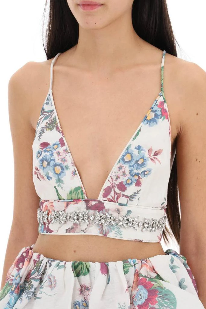 商品Zimmermann|Matchmaker Embellished Bra Top,价格¥2825,第4张图片详细描述