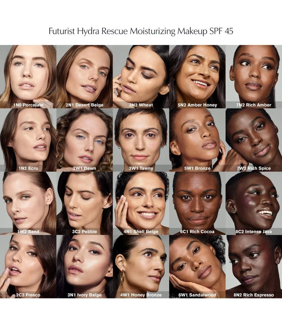商品Estée Lauder|Futurist Hydra Rescue Moisturising Foundation SPF 45,价格¥358,第5张图片详细描述