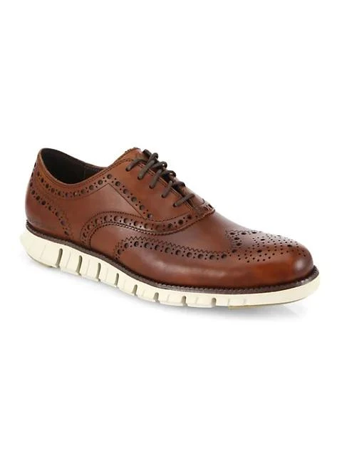 商品Cole Haan|ZeroGrand Wingtip Leather Oxfords,价格¥1424,第2张图片详细描述