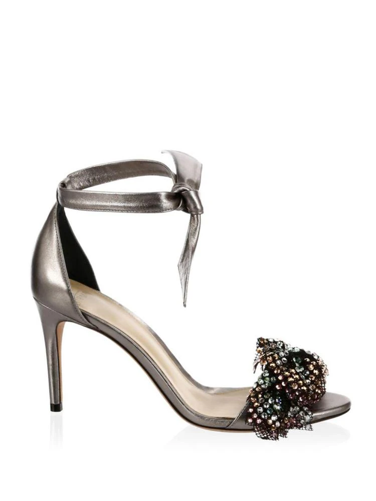 商品Alexandre Birman|Clarita Metallic Leather Ankle-Tie Sandals,价格¥2360,第5张图片详细描述