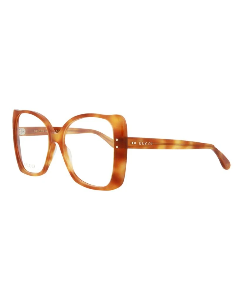 商品Gucci|Oversized-Frame Acetate Optical Frames,价格¥828,第2张图片详细描述