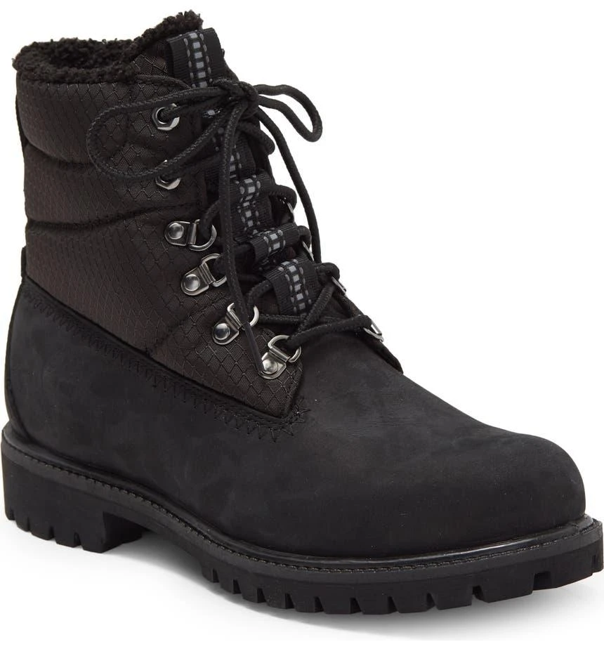 商品Timberland|6" Heritage Faux Fur Lined Puffer Boot,价格¥738,第1张图片