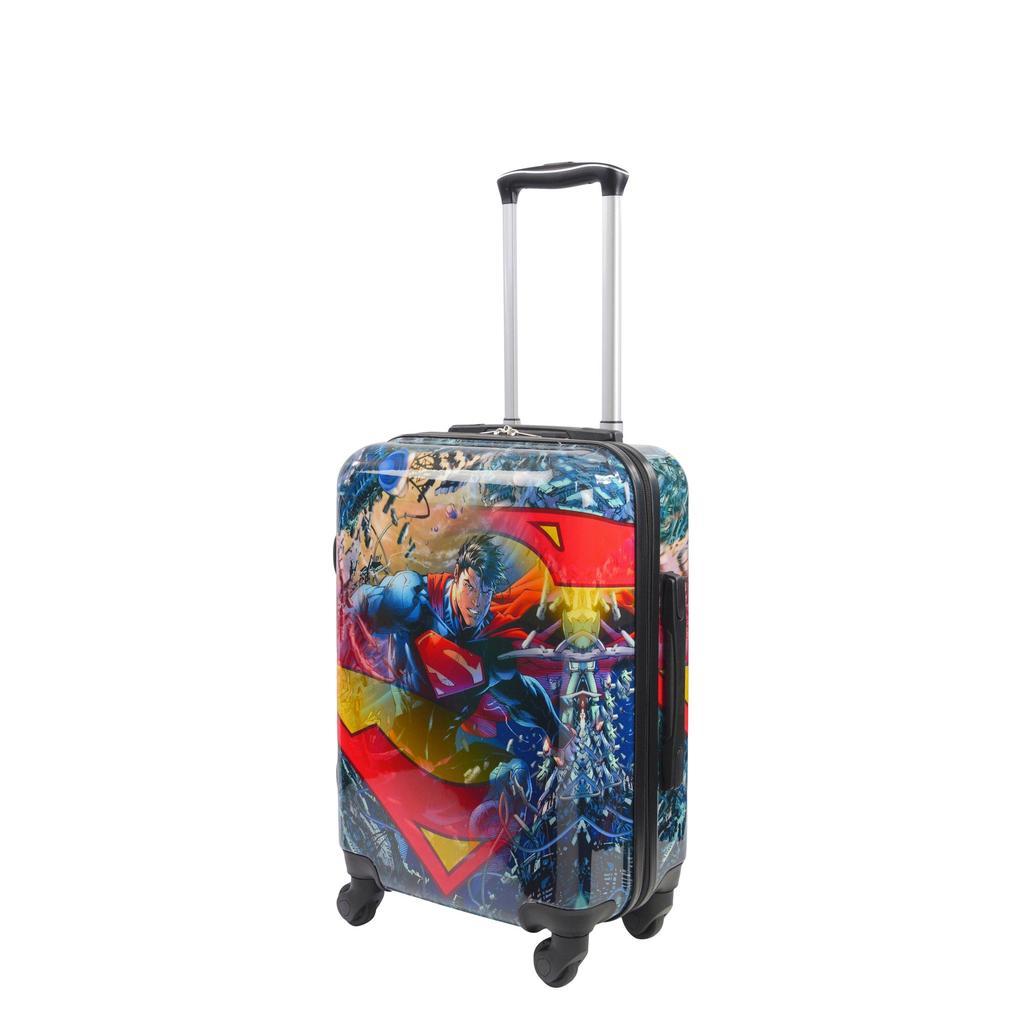 商品Concept One|DC Comics Superman 21” Hard-Sided Spinner Suitcase,价格¥1184,第1张图片