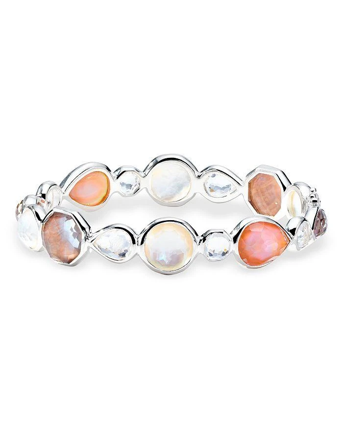 商品Ippolita|Sterling Silver 925 Rock Candy® Multi Stone Hinged Bangle Bracelet,价格¥9794,第1张图片详细描述