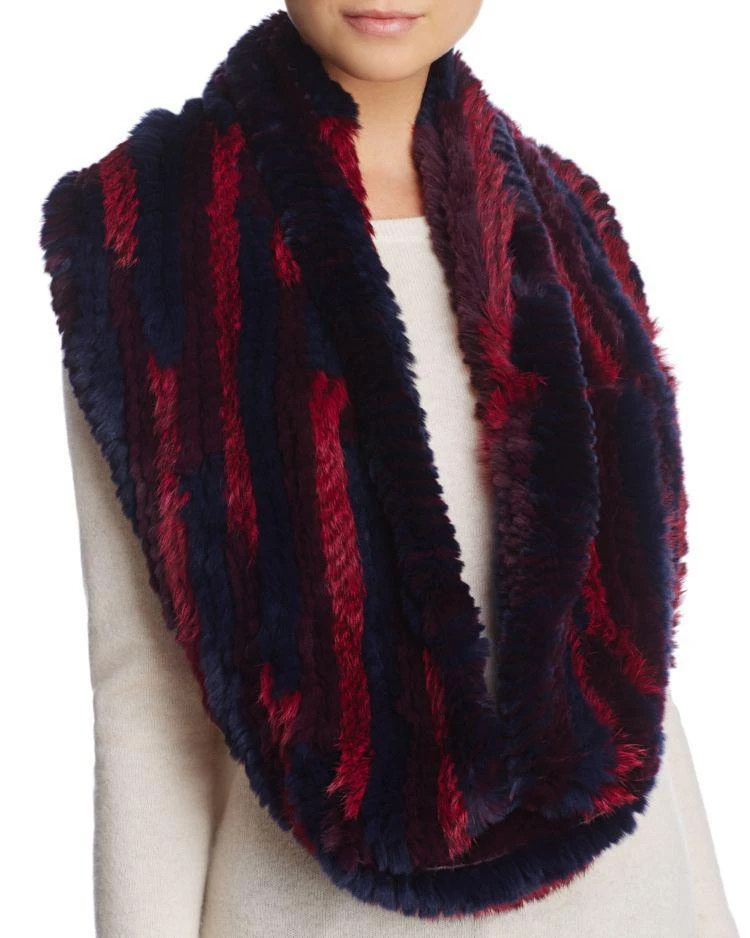 商品Jocelyn|Rex Rabbit Knitted Infinity Scarf,价格¥744,第1张图片