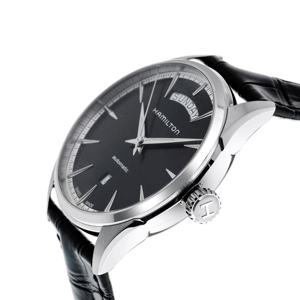 商品Hamilton|Hamilton Jazzmaster Stainless Steel Automatic Men's Watch H42565731,价格¥2696,第4张图片详细描述