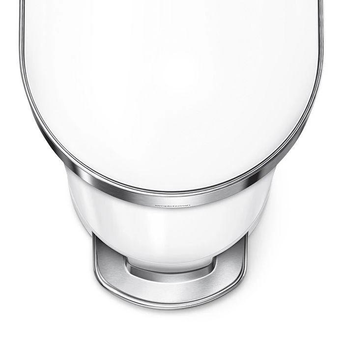 商品simplehuman|45 Liter Slim Kitchen Trash Can with Liner Pocket,价格¥834,第3张图片详细描述