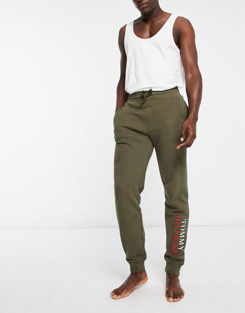 Tommy Hilfiger loungewear joggers in khaki co-ord商品第3张图片规格展示