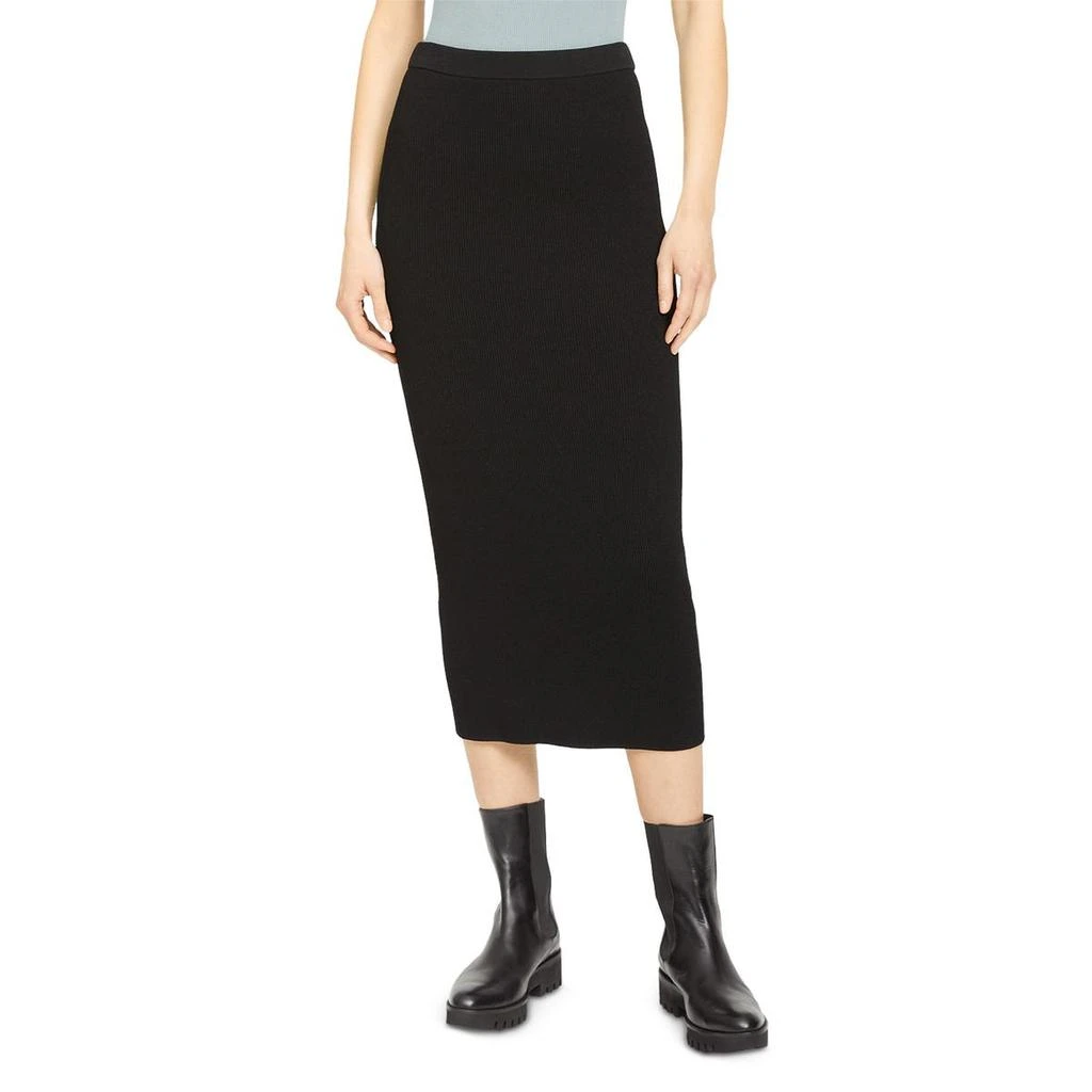 商品Theory|Theory Womens Straight Fitted Pencil Skirt,价格¥628,第1张图片