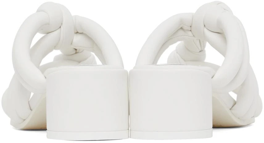 商品MAISON MARGIELA|White Mignon Heeled Sandals,价格¥1165,第2张图片详细描述
