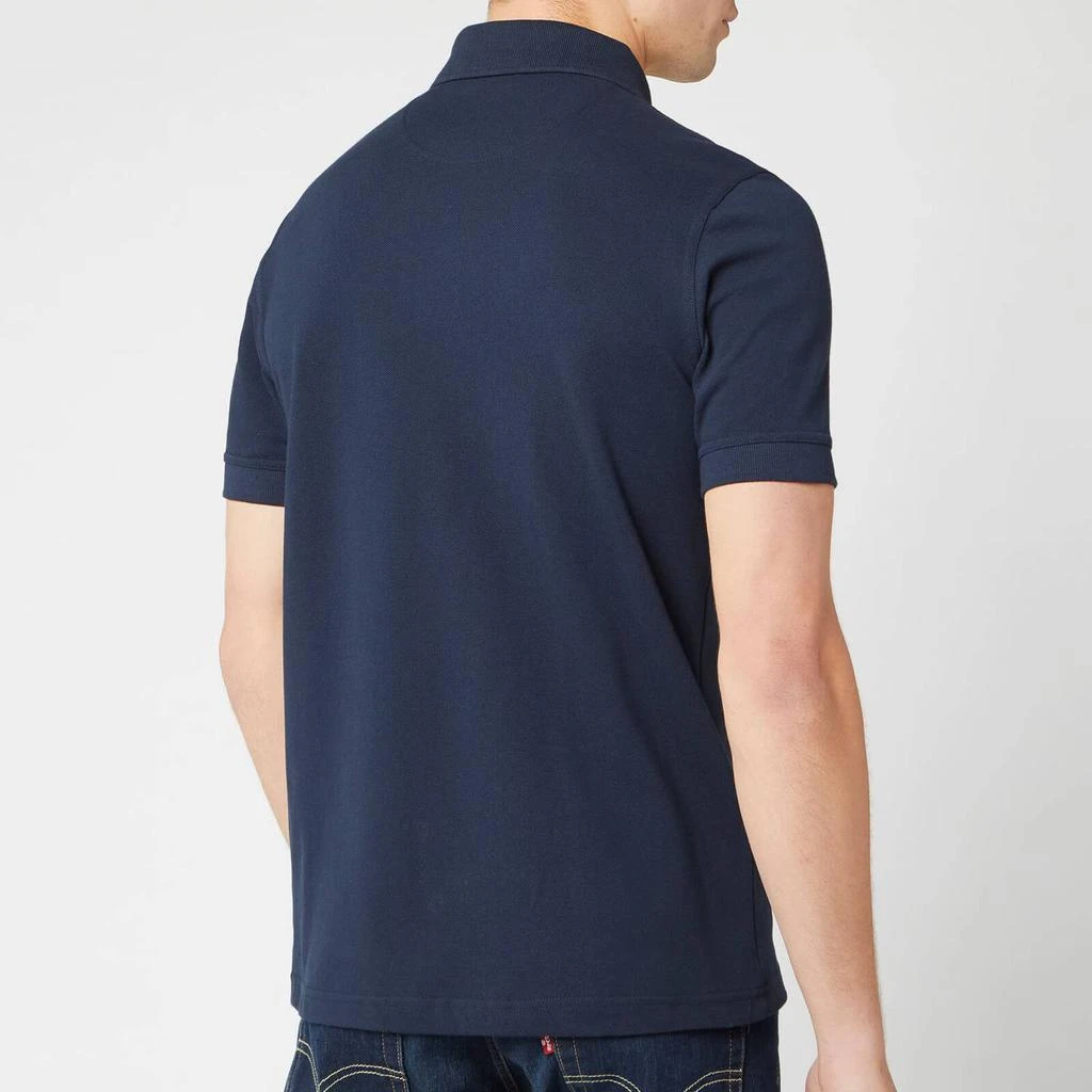 商品Barbour|Barbour Beacon Men's Polo Shirt - Navy,价格¥157,第2张图片详细描述